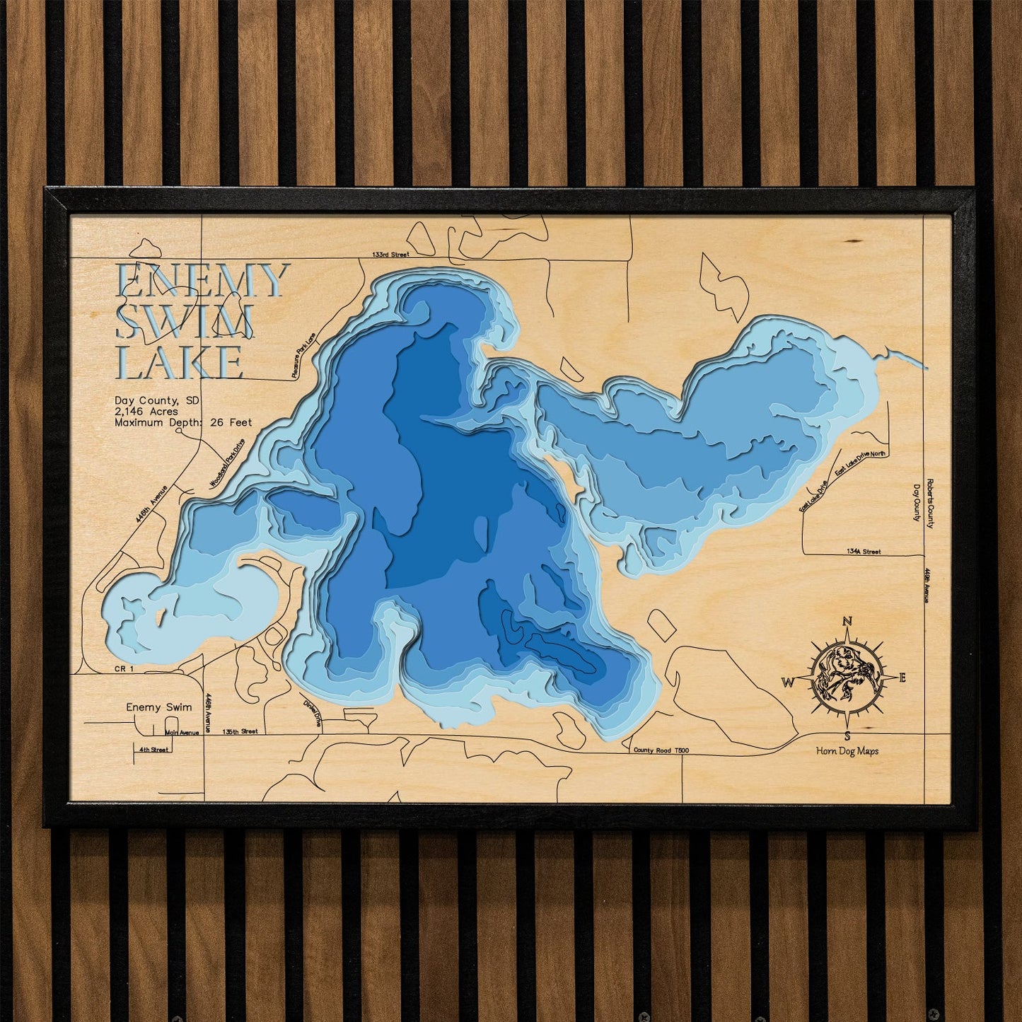 Enemy Swim Lake in Day County, South Dakota