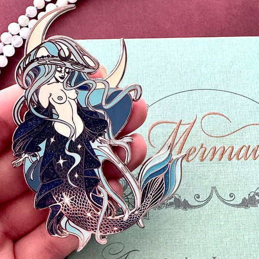 Enamel Pin - Luna Celestial Mermaid