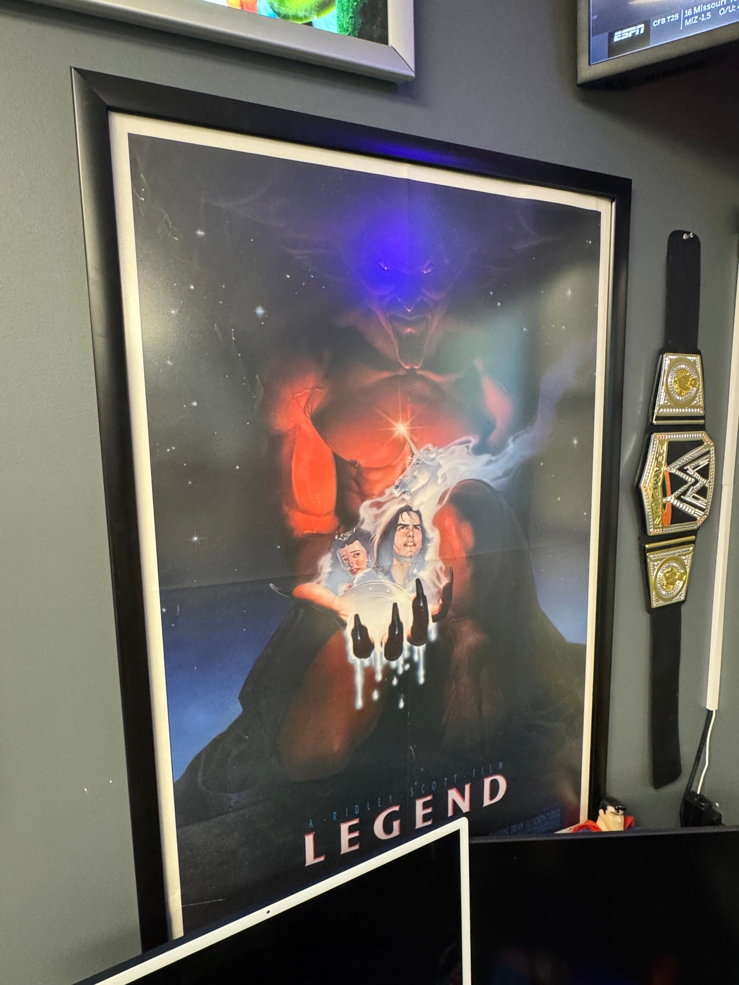 Premium Anodized Aluminum Poster Frame — Custom Size Made in the USA