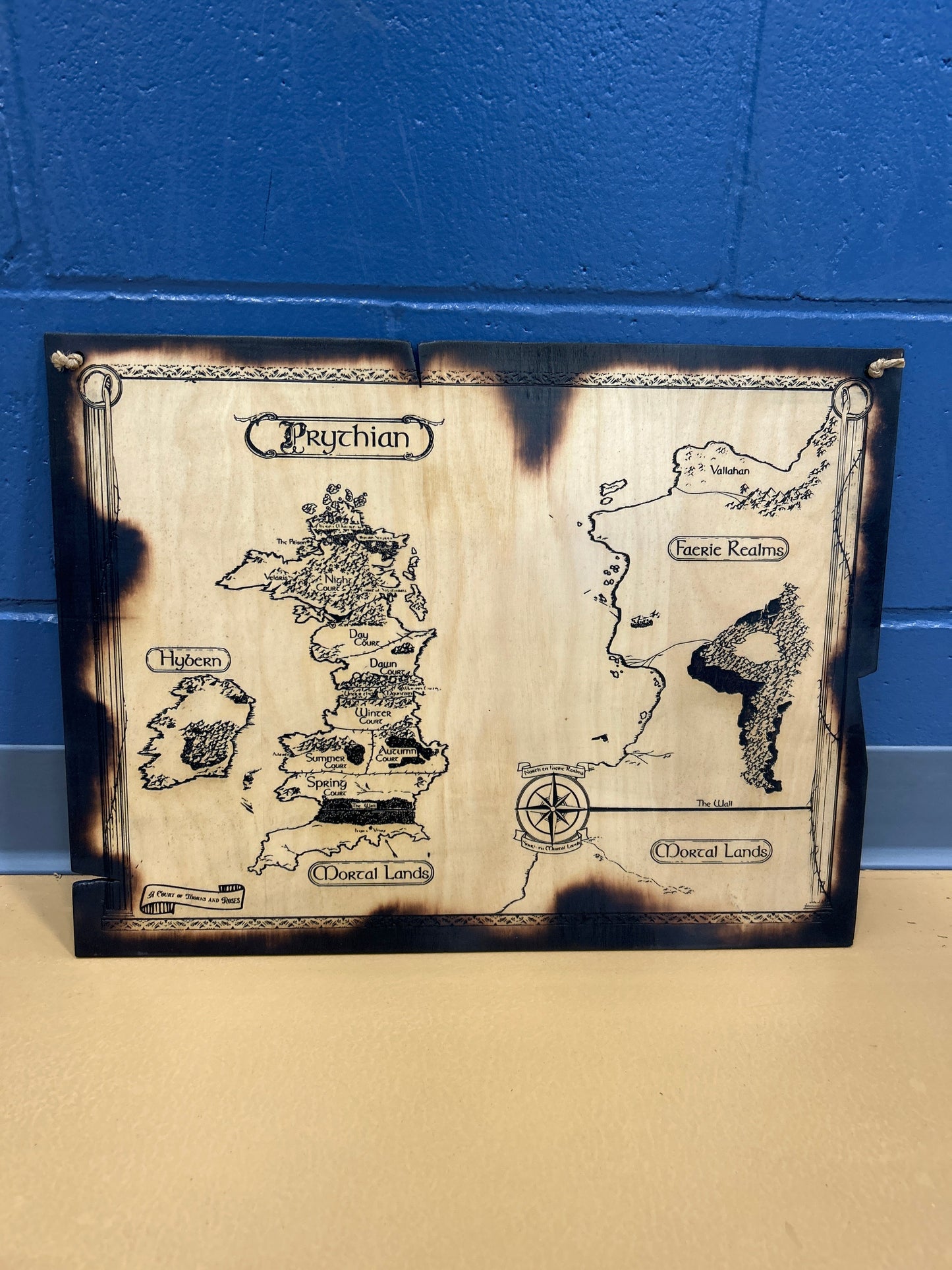 Court of Thorns and Roses Map