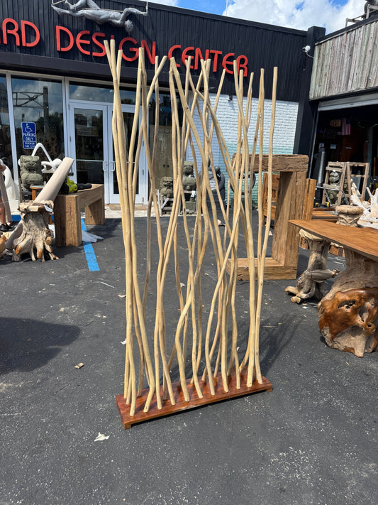 Teak Branch Screen/Divider