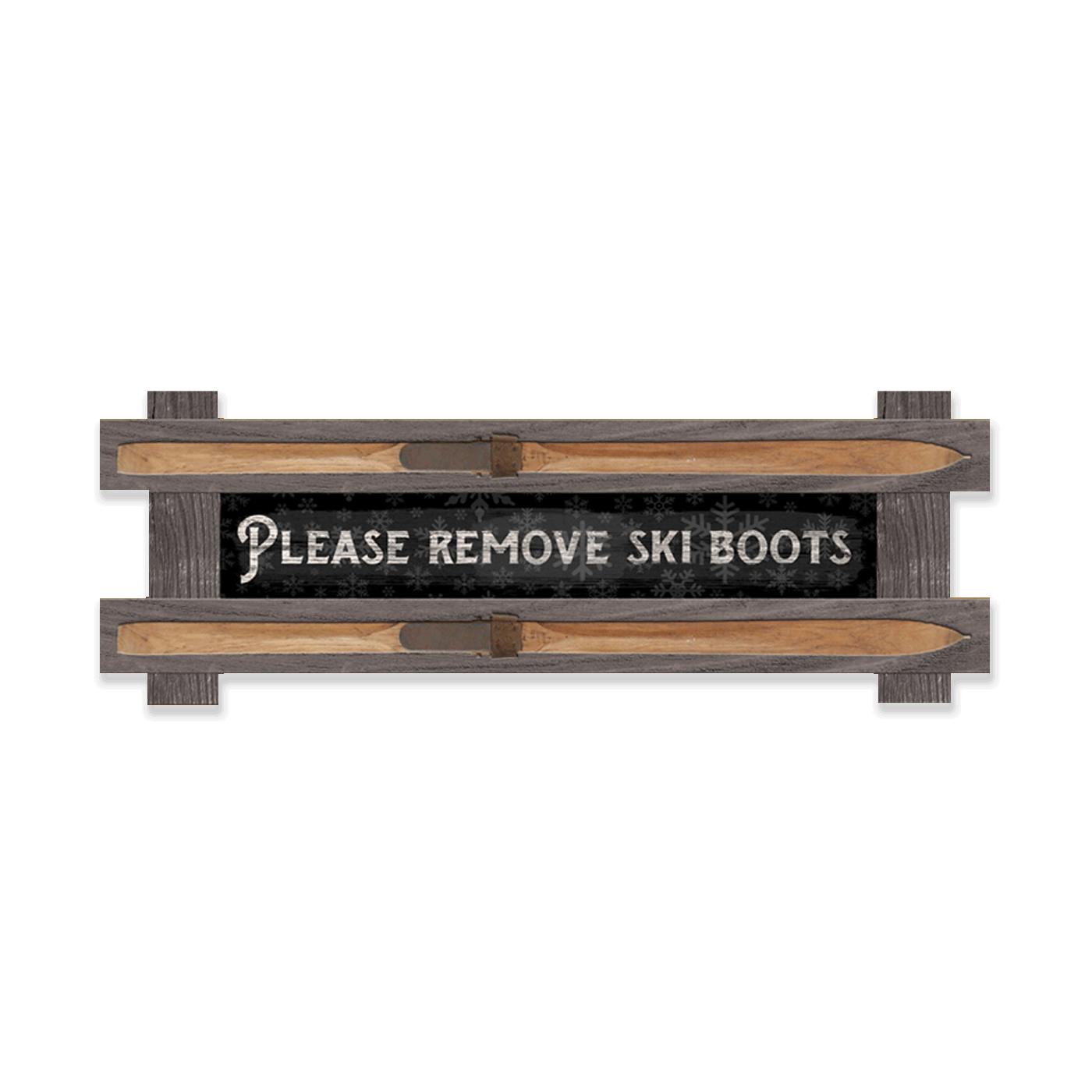 Remove Ski Boots: Generic - Framed Wall Decor