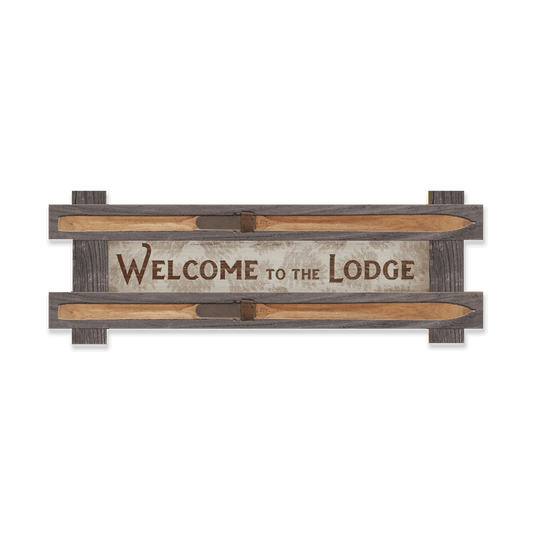 Welcome to the Lodge: Generic - Framed Wall Decor