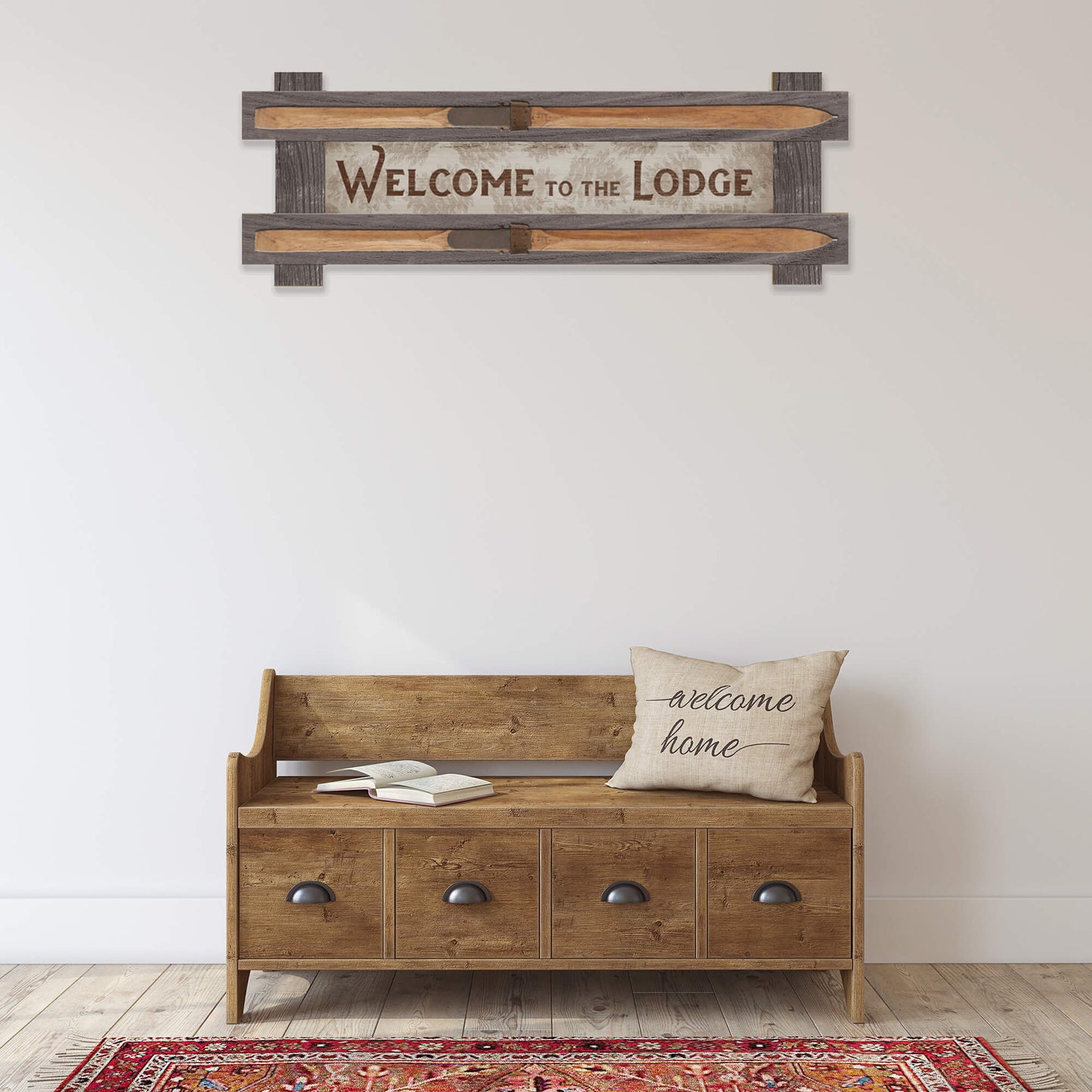 Welcome to the Lodge: Generic - Framed Wall Decor