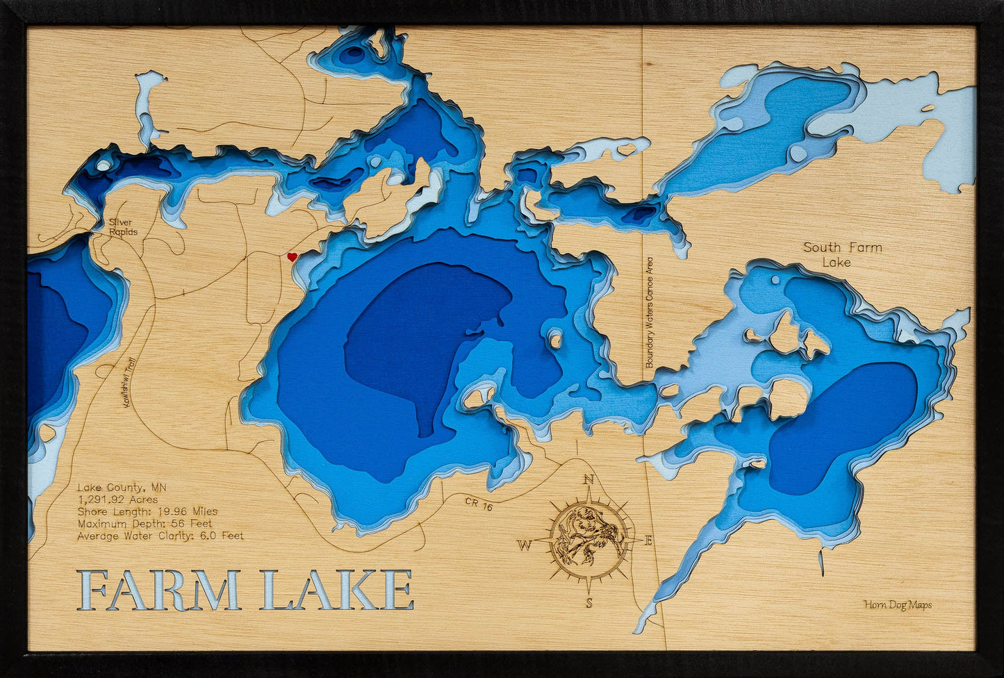 Farm Lake in Lake County, Minnesota