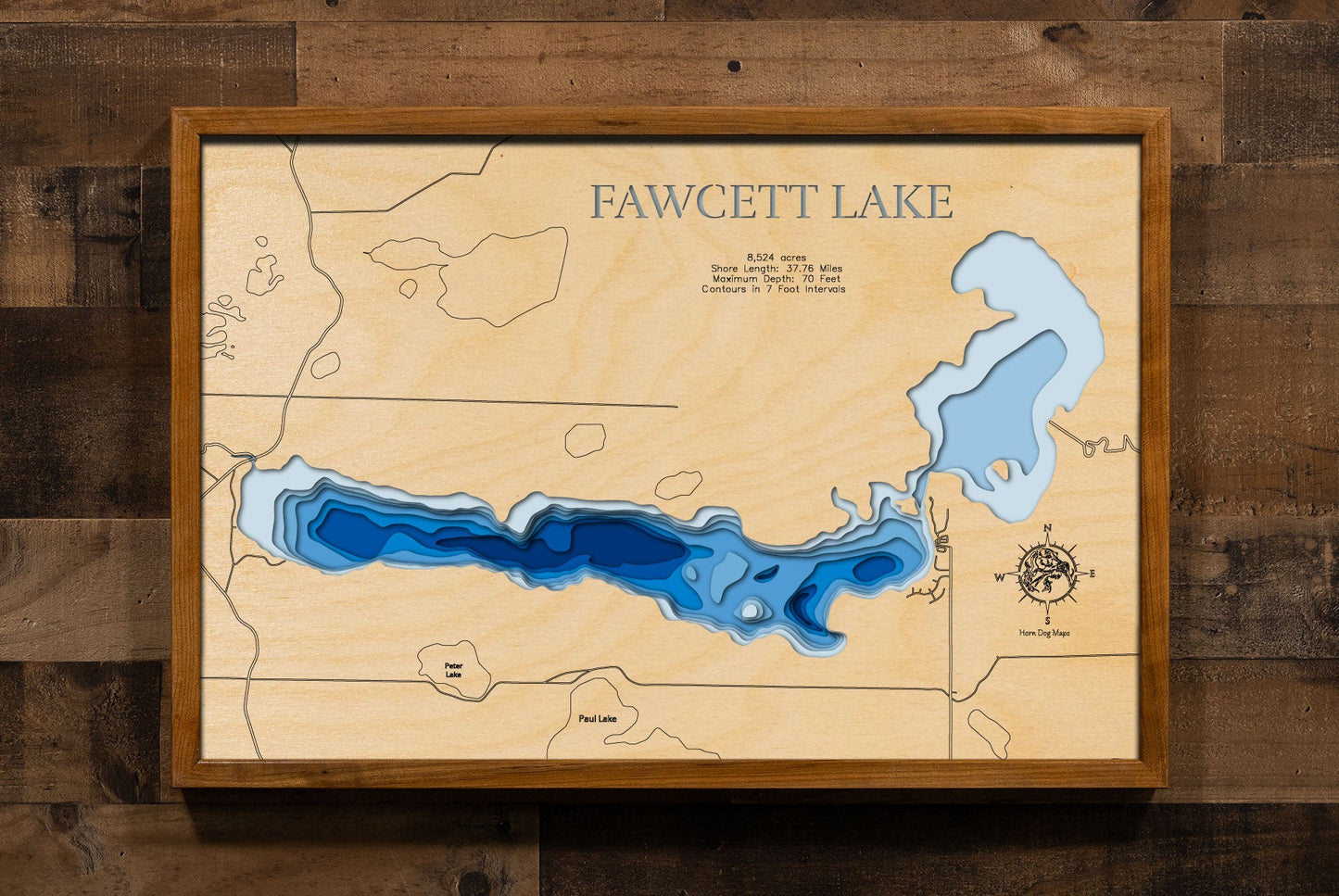 Fawcett Lake in Alberta Canada