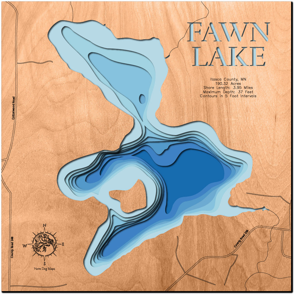 Fawn Lake in Itasca County, Minnesota