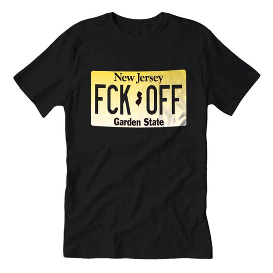 License Plate "FCK-OFF" T-Shirt