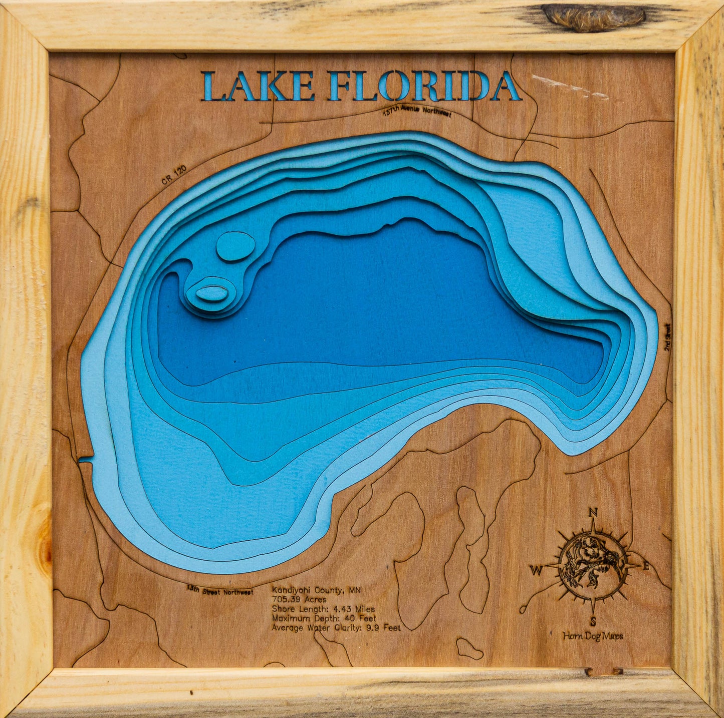 Lake Florida in Kandiyohi County, Minnesota