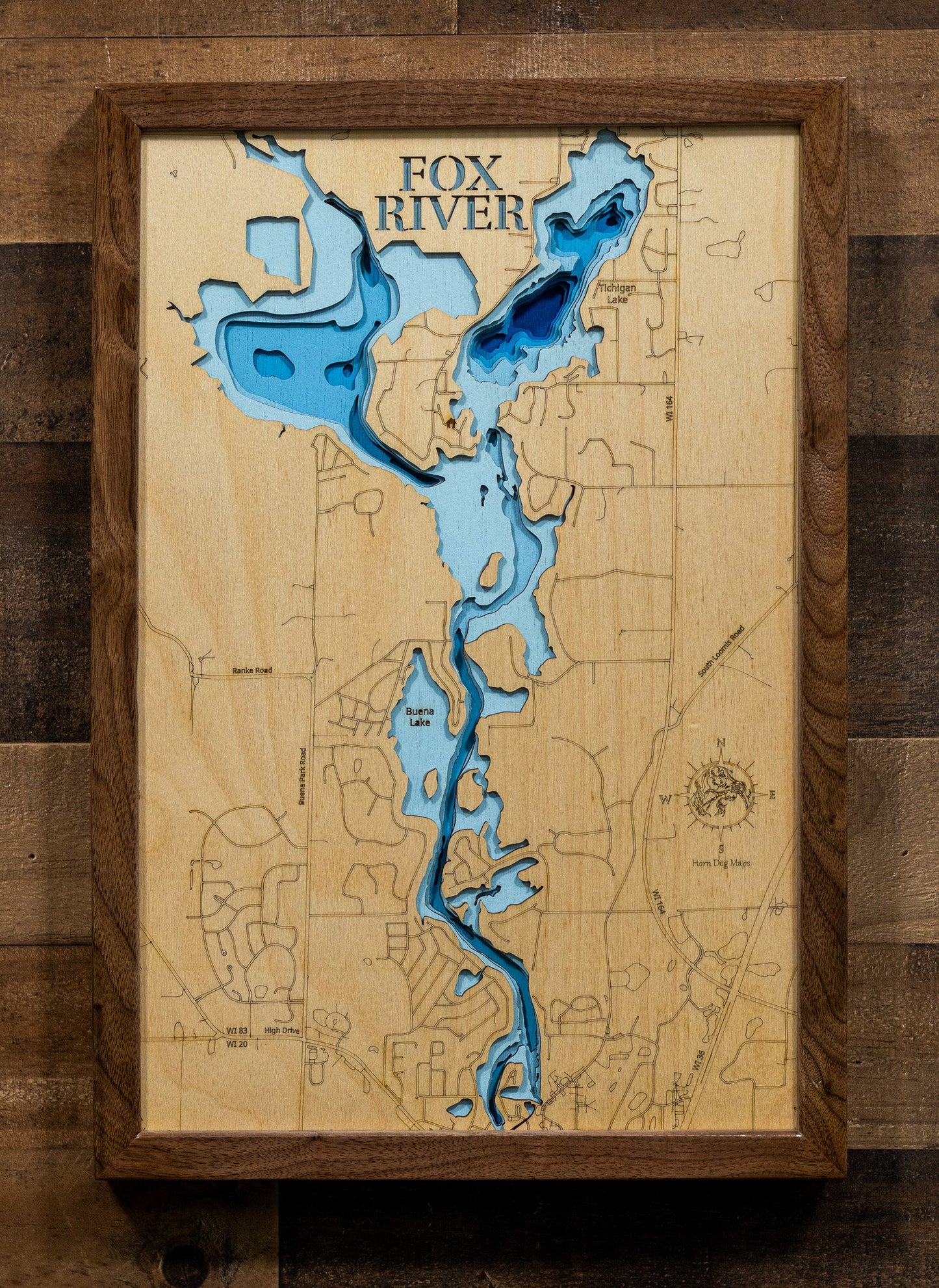 Fox River from Lake Tichigan to Waterford Dam, Racine County, Wisconsin