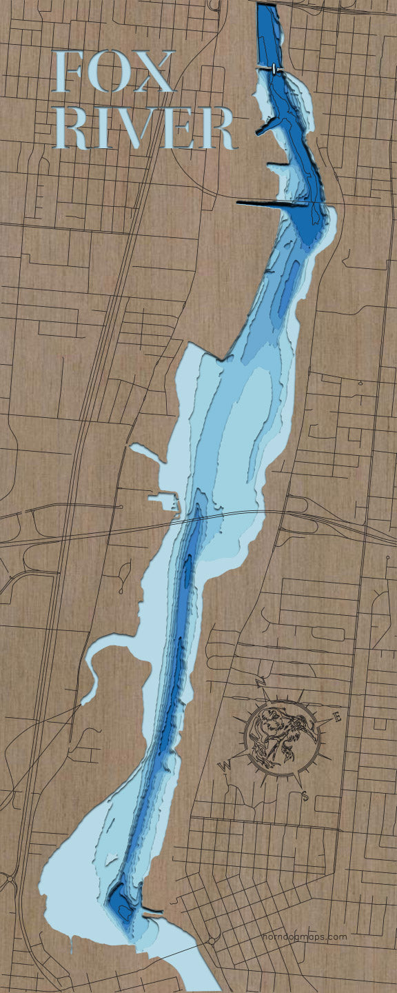 Fox River in Wisconsin