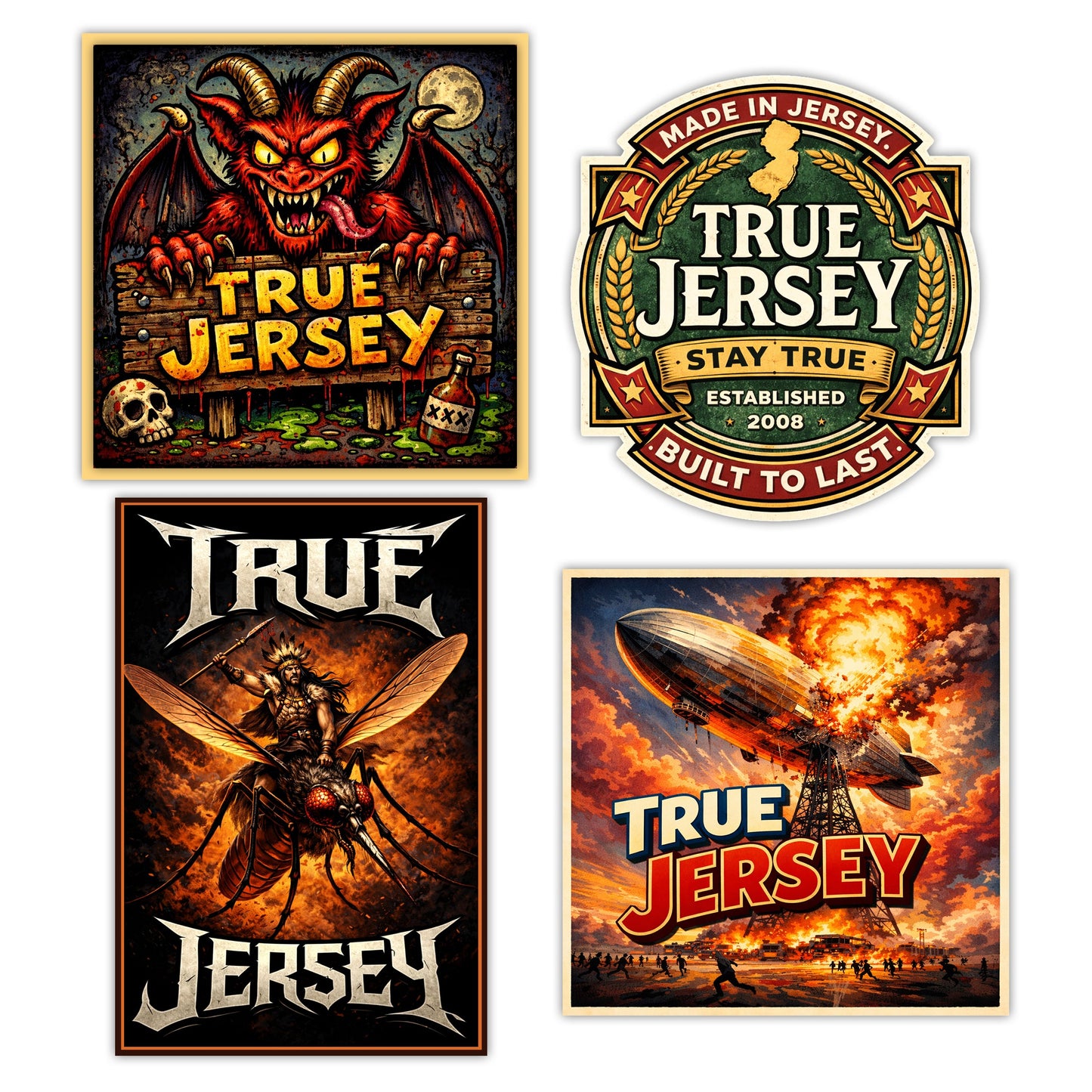 True Jersey Sticker Bundle