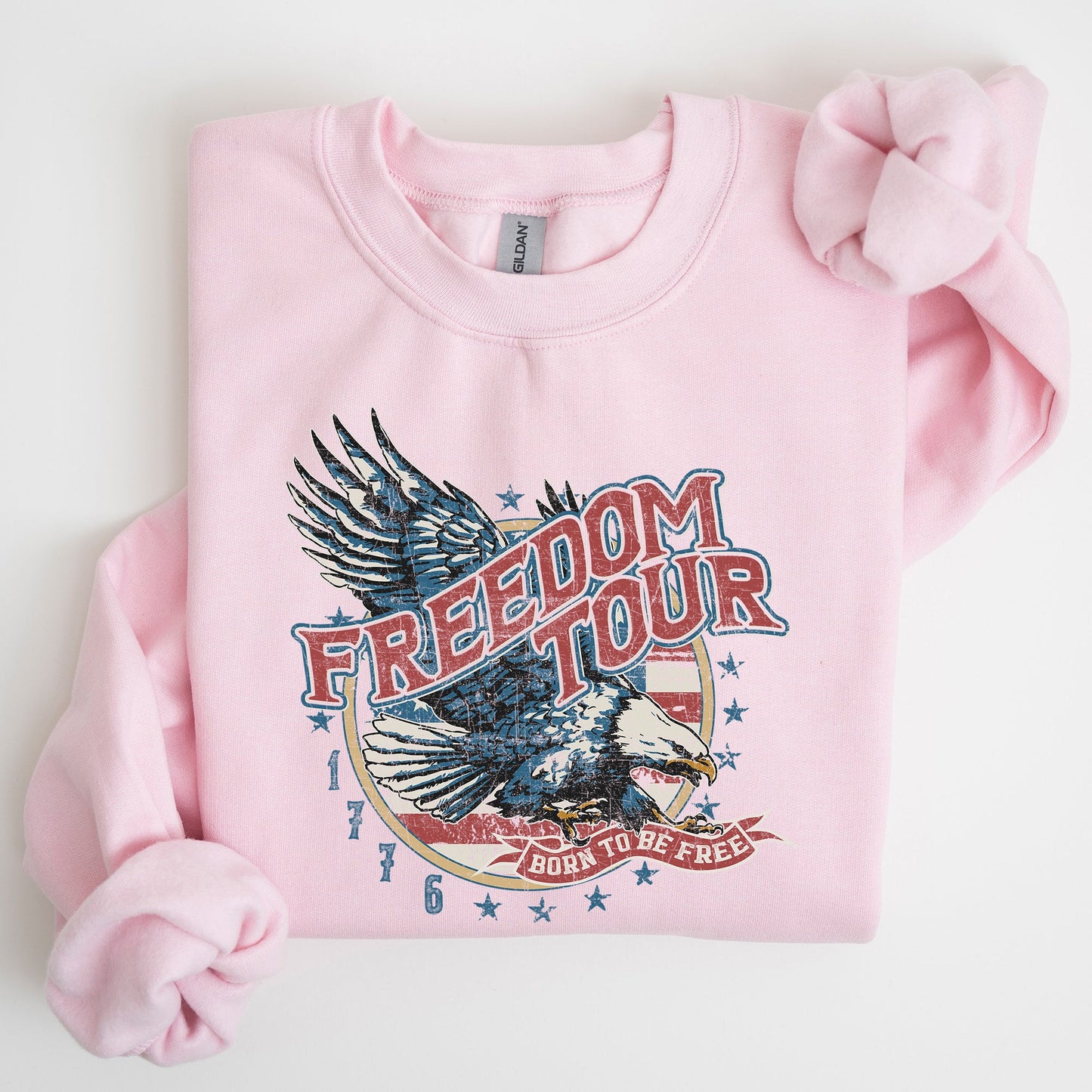 Freedom Tour America 1776 Flag Fighter Jets Patriotic Heritage Edition Sweatshirt