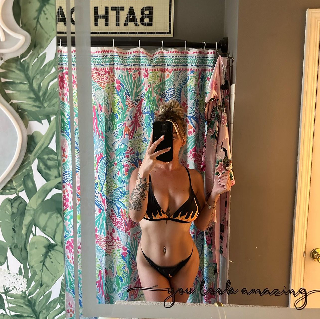 Hell Raiser 2-Piece Bikini Set | Black