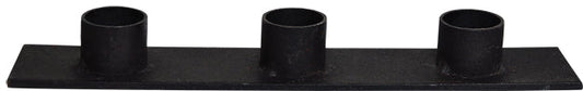Triple Iron Taper Holder  (Pack of 4)
