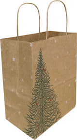 Evergreen Gift Bag - 10-1/2" (Pack of 4)