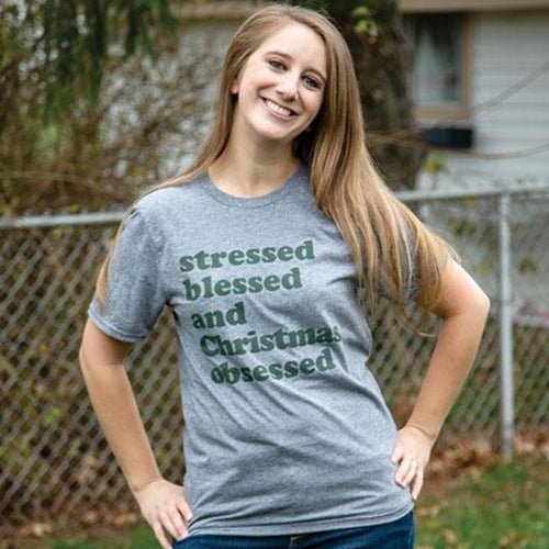 Christmas Obsessed T-Shirt Small