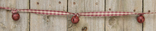 Jingle Bell Garland 1" Bells (Pack of 4)
