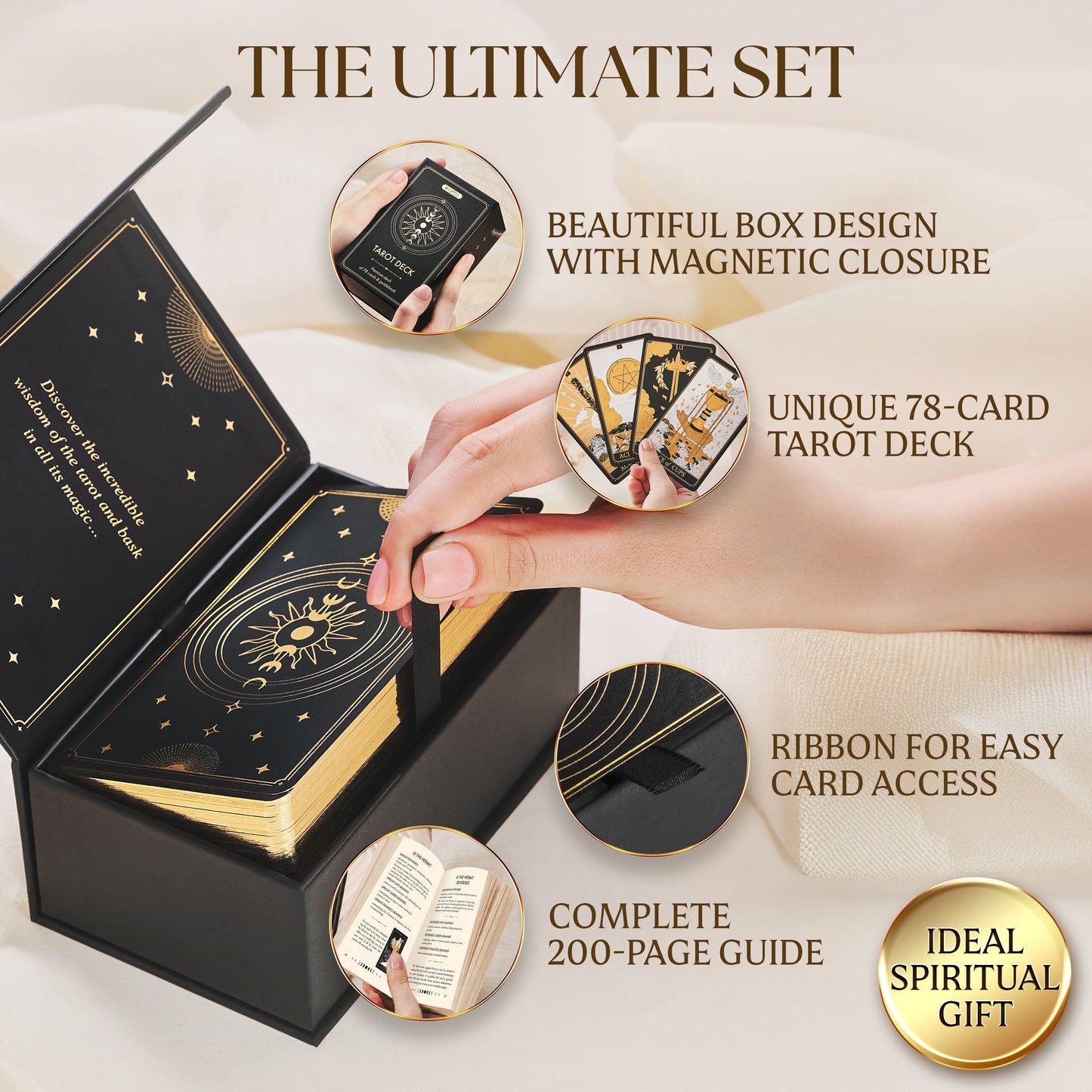 Gold Tarot Deck