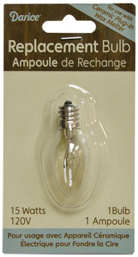 Wax Melter 15 Watt  Bulb  (Pack of 4)