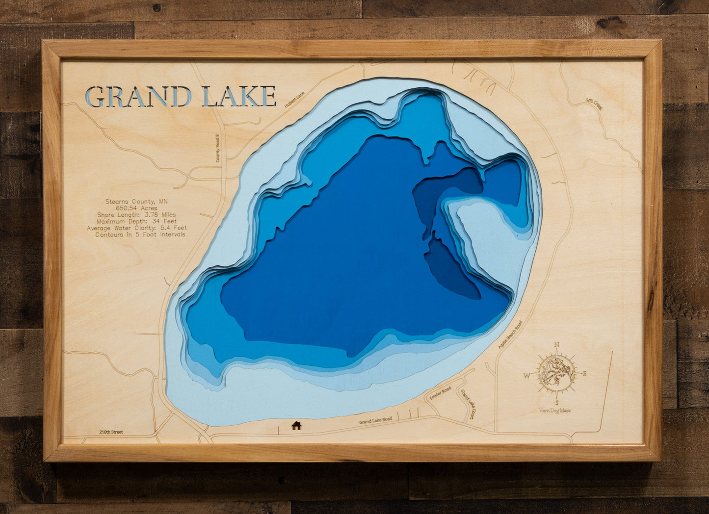 Grand Lake in Stearns County, Minnesota
