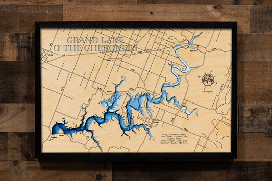 Grand Lake O' The Cherokees in Delaware, Ottawa, Mayes, and Craig Counties, Oklahoma