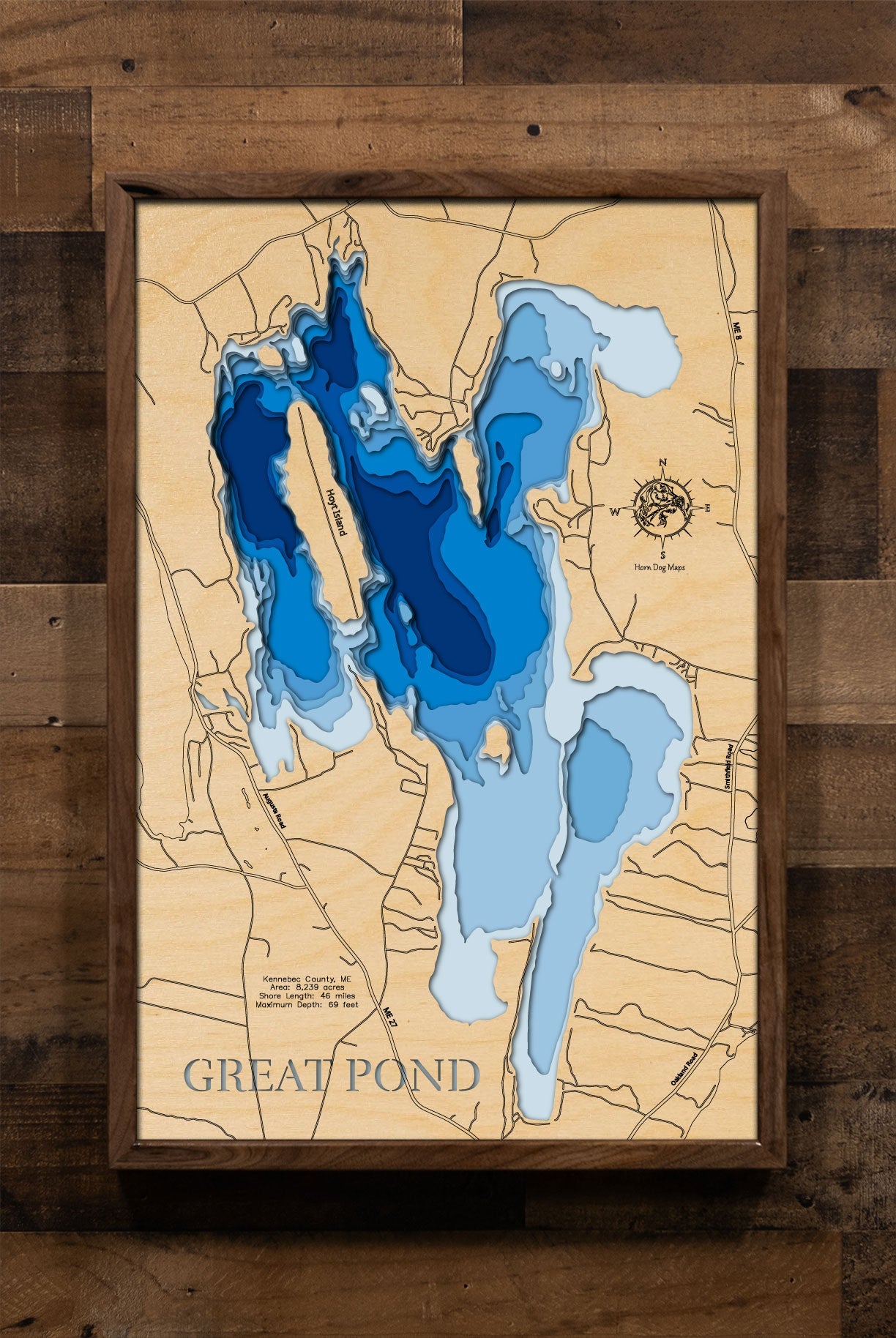 Great Pond in Kennebec County, Maine