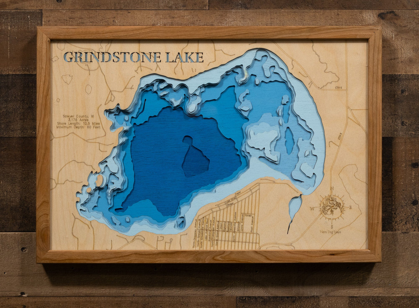 Grindstone Lake in Sawyer County, Wisconsin