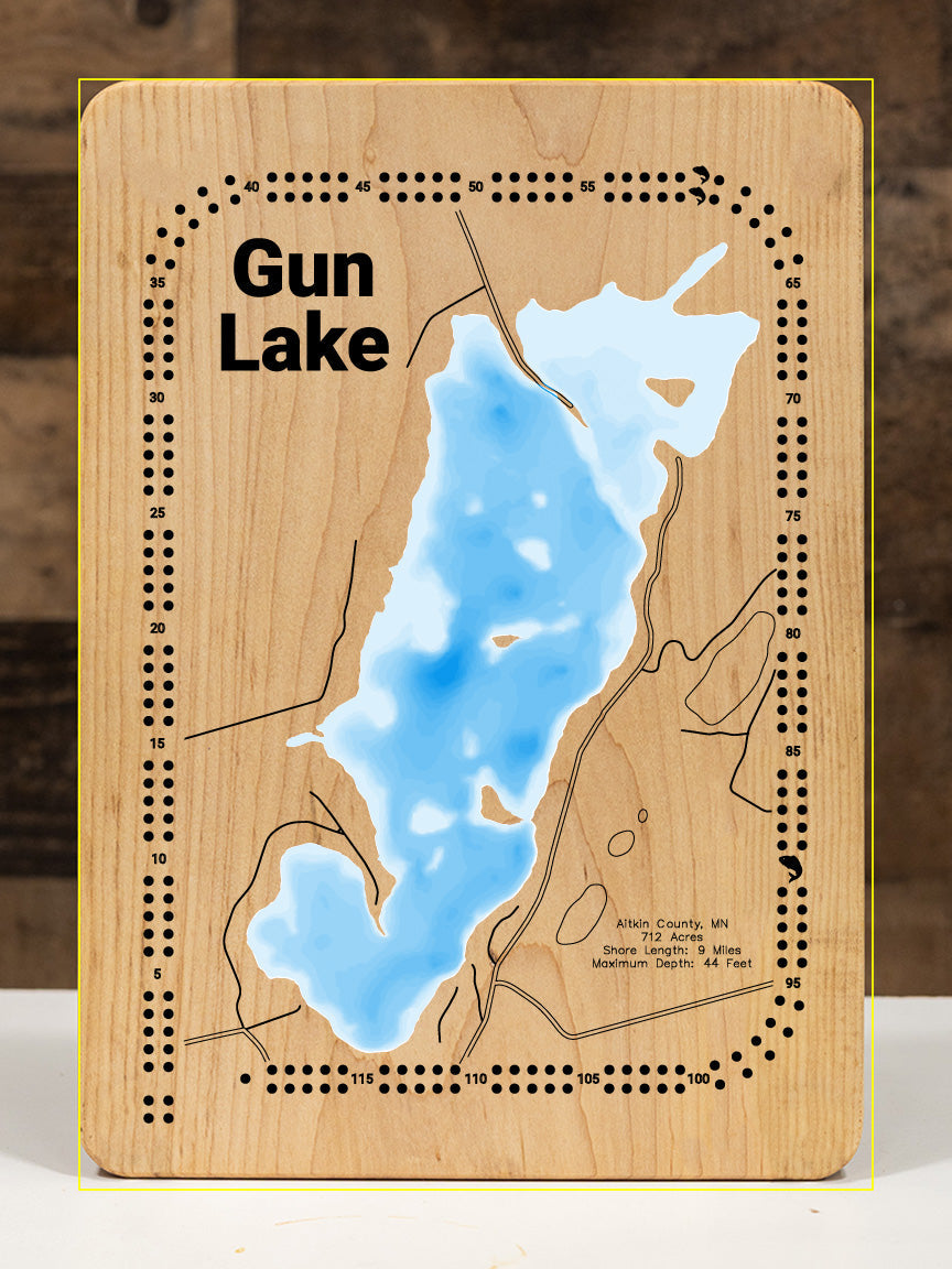 Gun Lake in Aitkin County, Minnesota