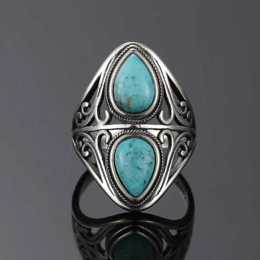 925 Sterling Silver Turquoise Ring