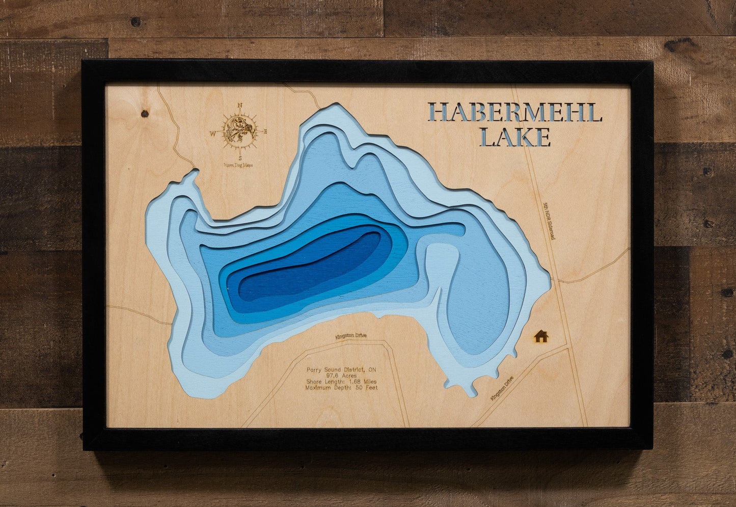 Habermehl Lake in Parry Sound District, Ontario