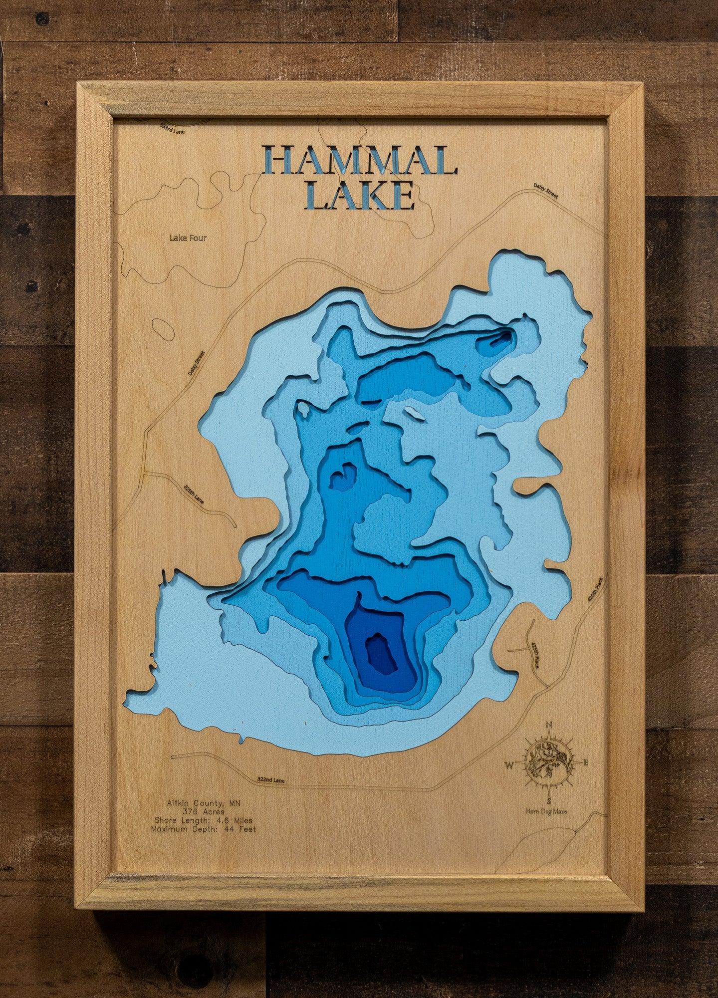 Hammal Lake in Aitkin County, Minnesota