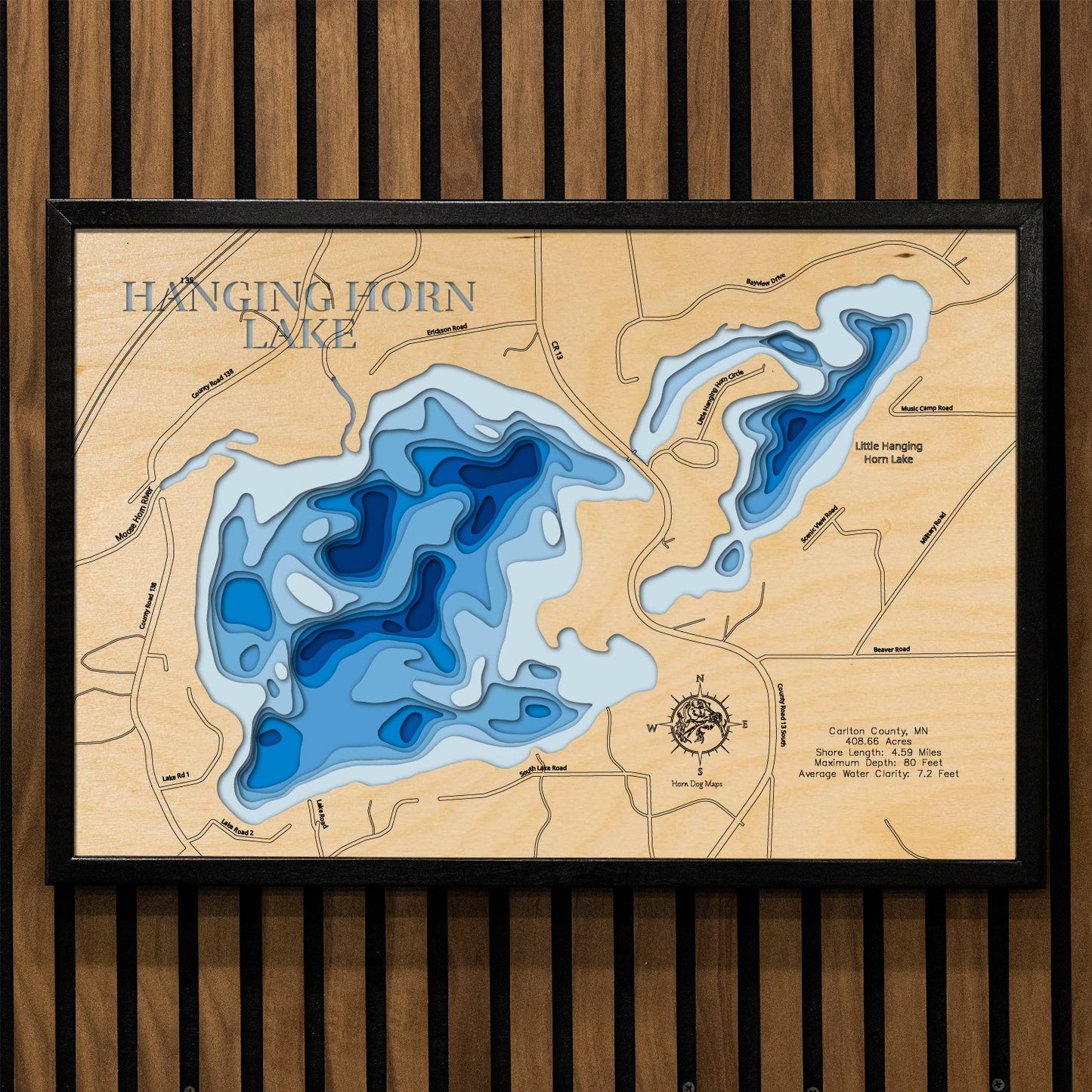 Hanging Horn Lakes in Carlton County, Minnesota
