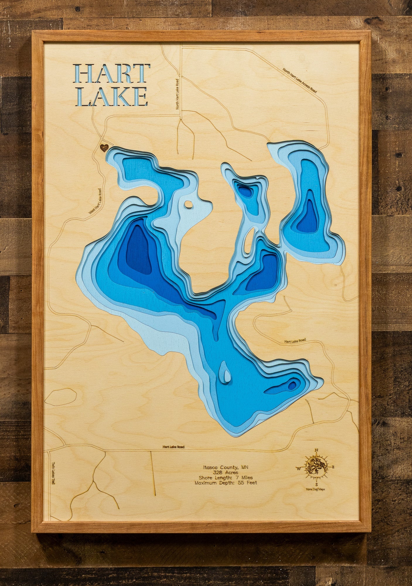 Hart Lake in Itasca County, Minnesota