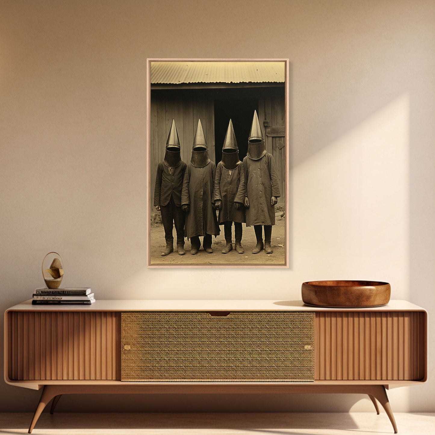 Spooky Room Decor, Halloween Wall Art, Weird Art Print, Horror Home Decor, Canvas Print, Wall Art, Vertical Print, Home Decor, Wall Decor