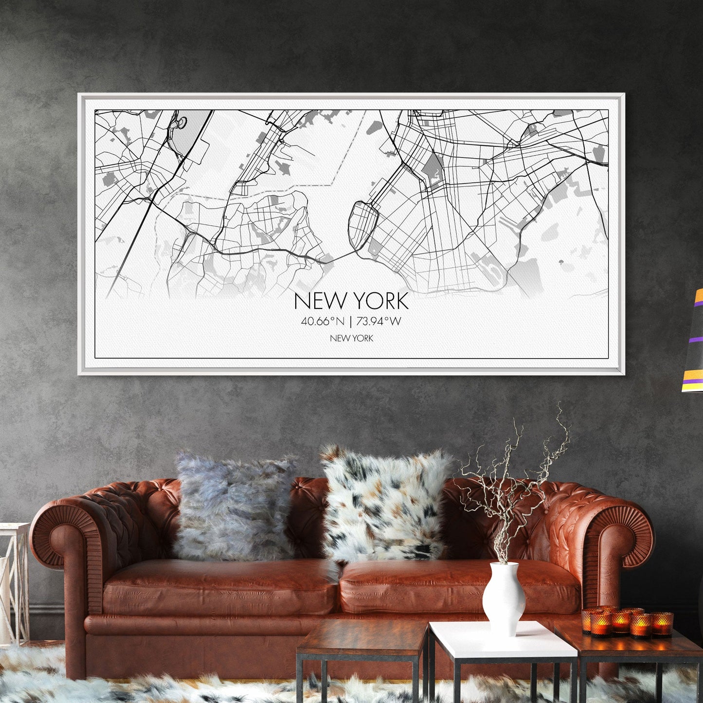 New York City Map, New York Art, Map Art, Minimalist Wall Art, Wall Art, Canvas Art, Bar Cart Wall Art, Teen Room Décor, Best Gifts For Her