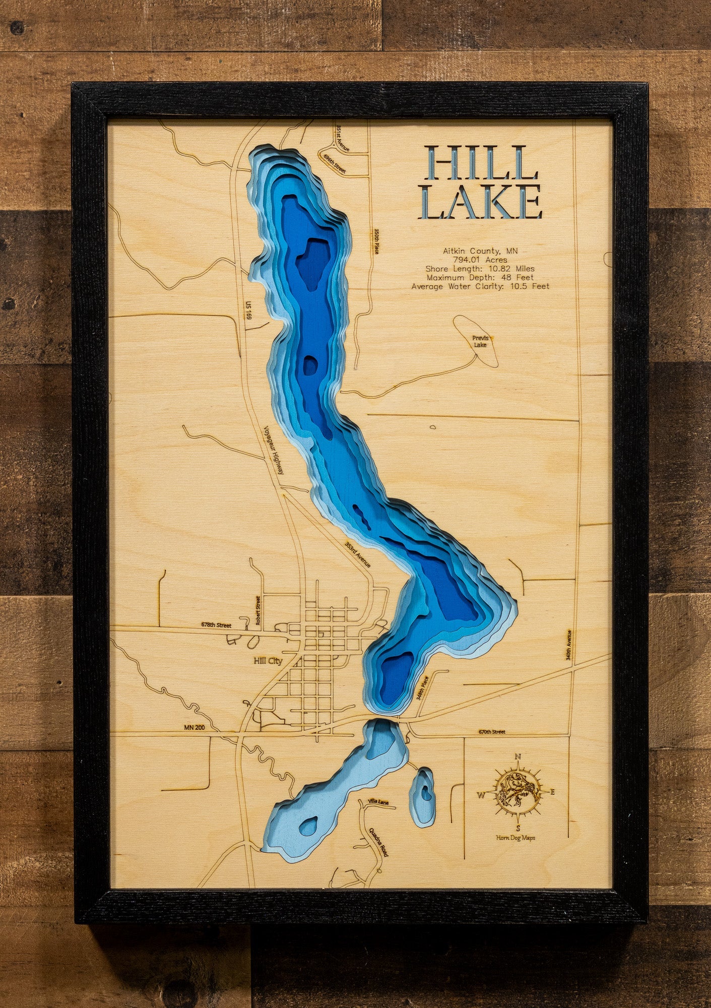 Hill Lake in Aitkin County, Minnesota
