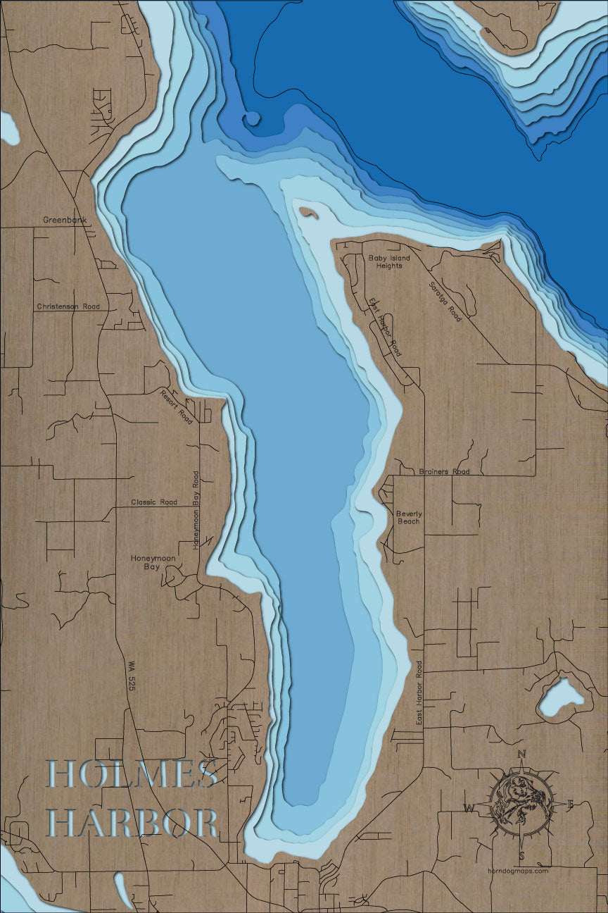 Holmes Harbor in Washington