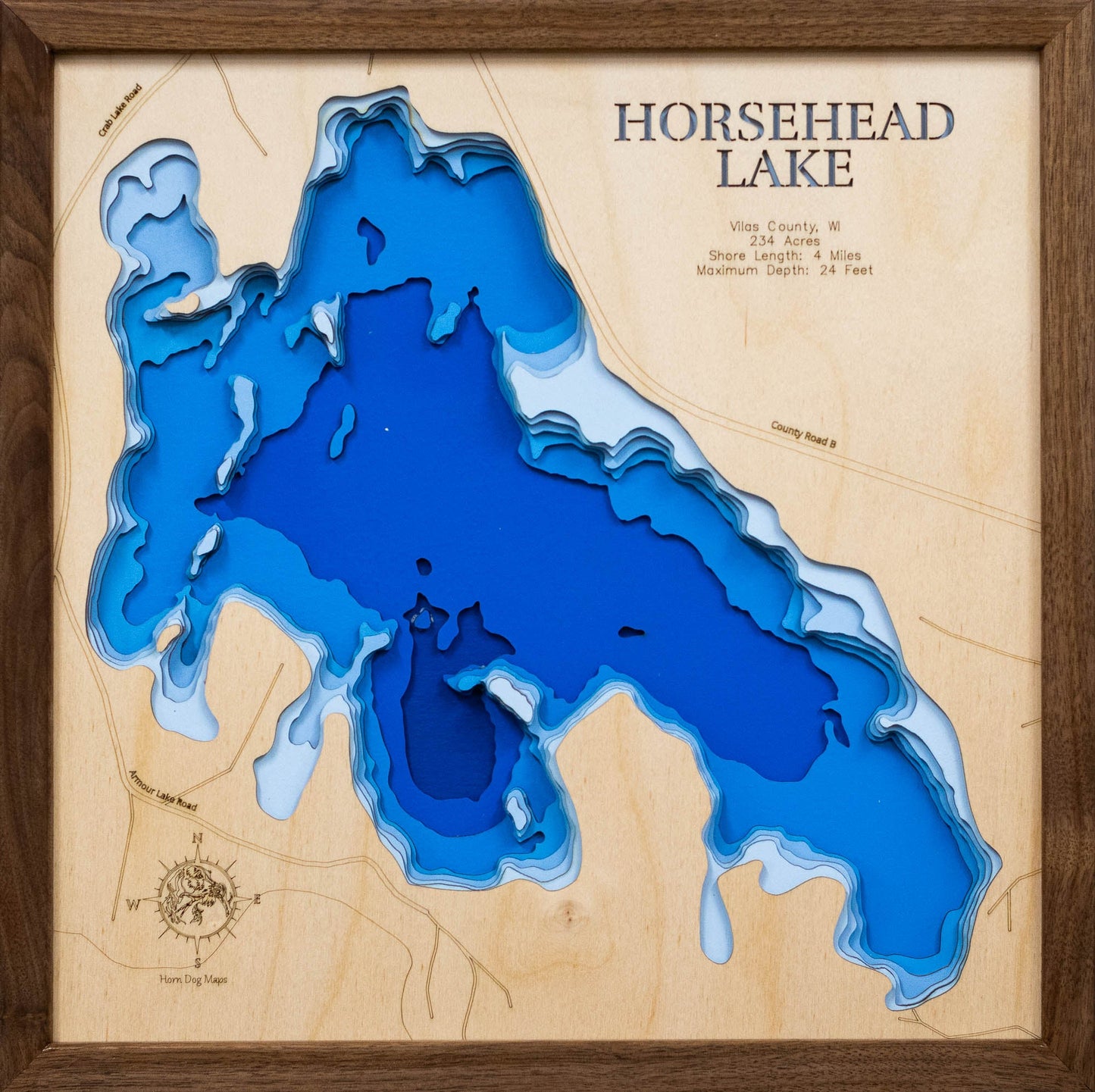 Horsehead Lake in Vilas County, Wisconsin