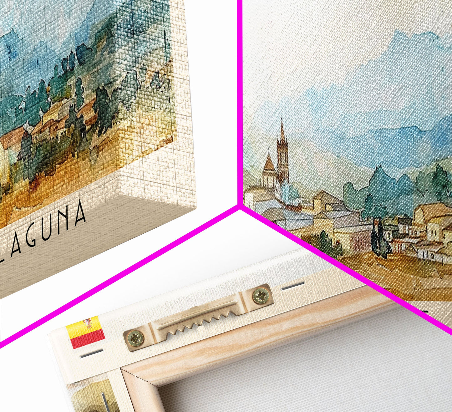 San Cristobal Dominican Republic Travel Art, City Art, Framed Canvas Print or Metal Wall Art, Europe Travel Poster, Panoramic Wall Art, Extra Wide Wall Art