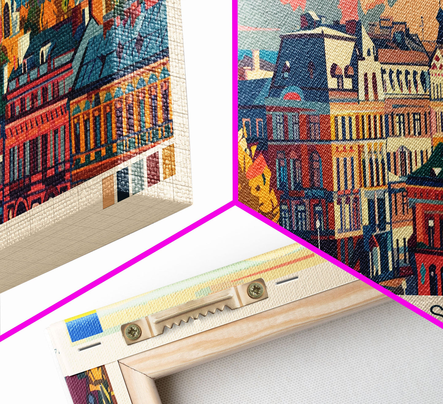 Cherkasy Ukraine Travel Art, City Art, Framed Canvas Print or Metal Wall Art, Europe Travel Poster, Panoramic Wall Art, Extra Wide Wall Art