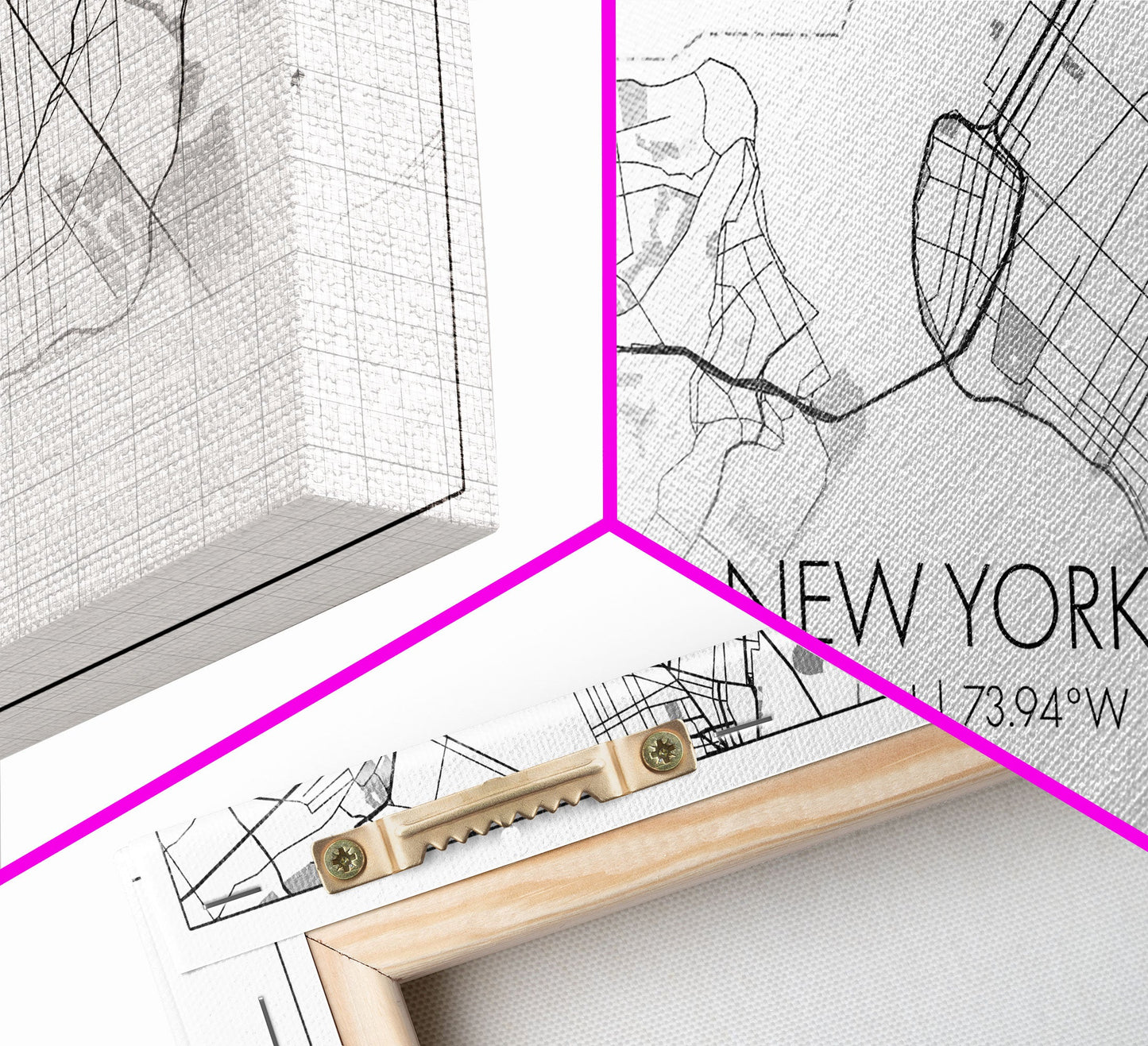 New York City Map, New York Art, Map Art, Minimalist Wall Art, Wall Art, Canvas Art, Bar Cart Wall Art, Teen Room Décor, Best Gifts For Her