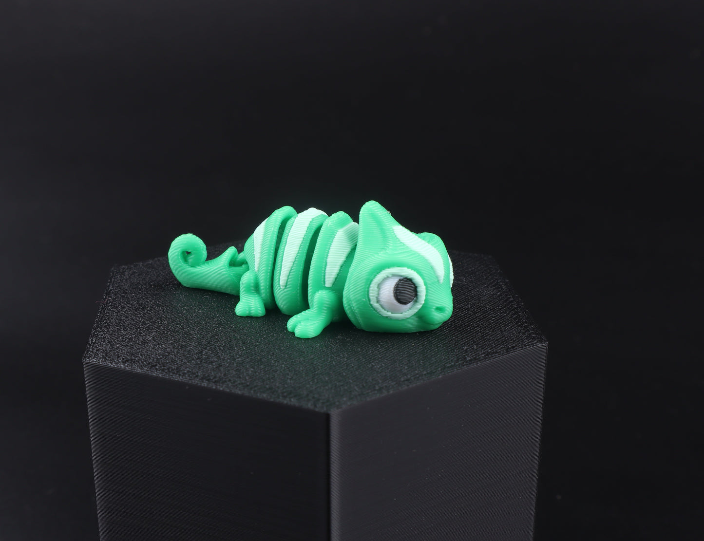 3D Printed Mini Reptile and Amphibian Fidget Toy Set – Articulated Classroom Reward Gift