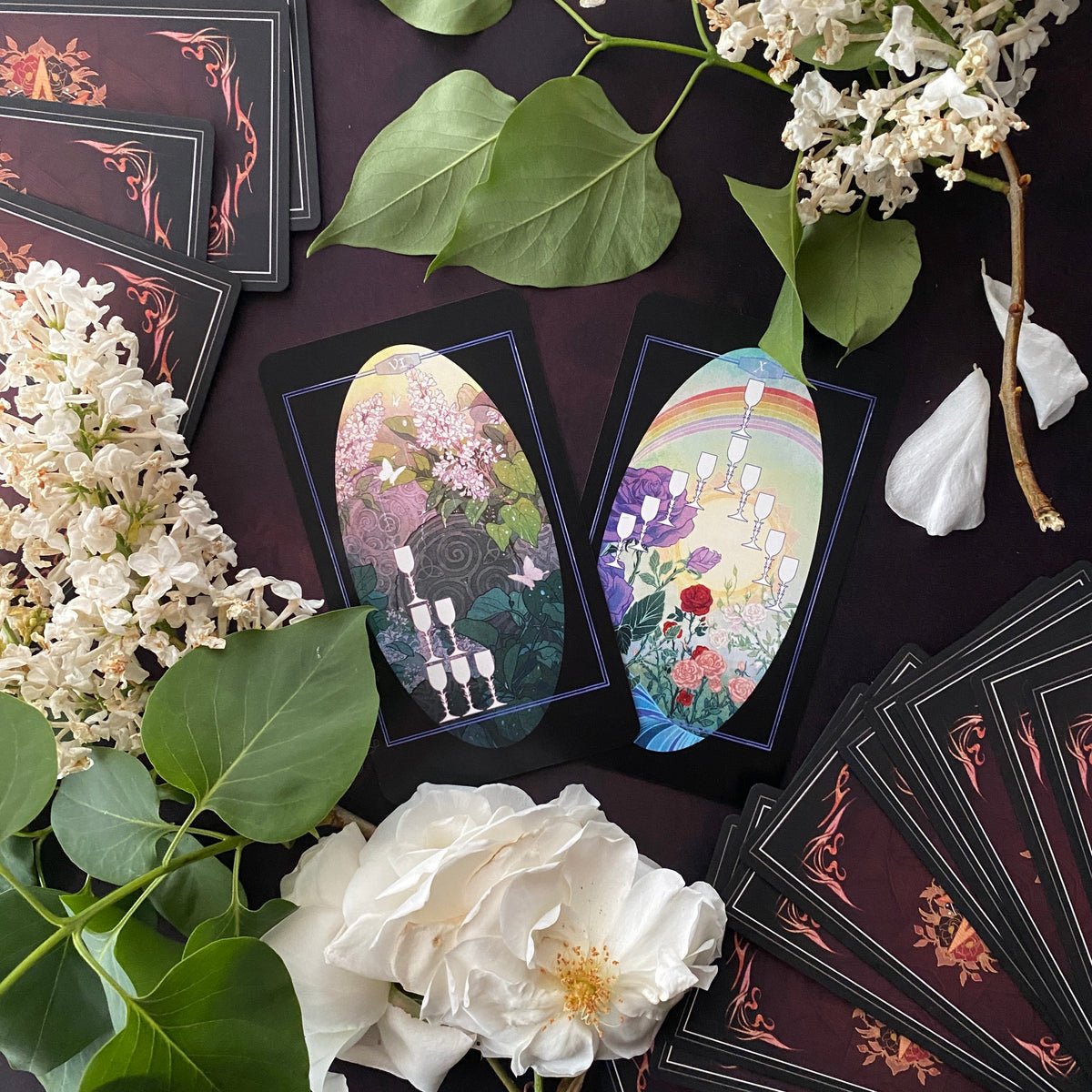 **NEW** Children of Ostara tarot card deck & book set- LIMITED GOLD EDITION