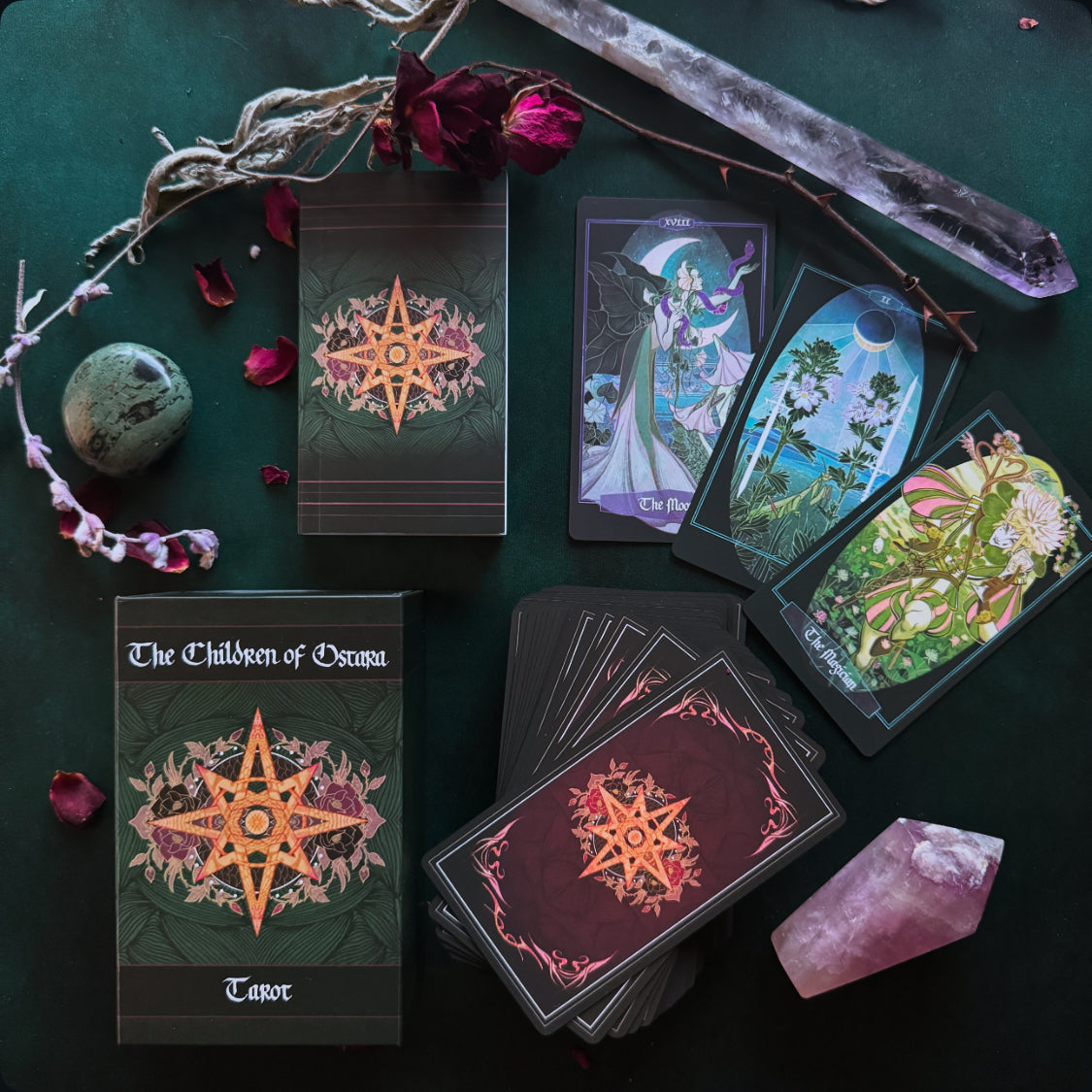 Divination Mat - The Children of Ostara (Medium: 22”X22”)