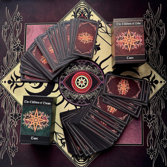 Divination Mat - Xian Evil Eye (Meduim: 22”x22”)