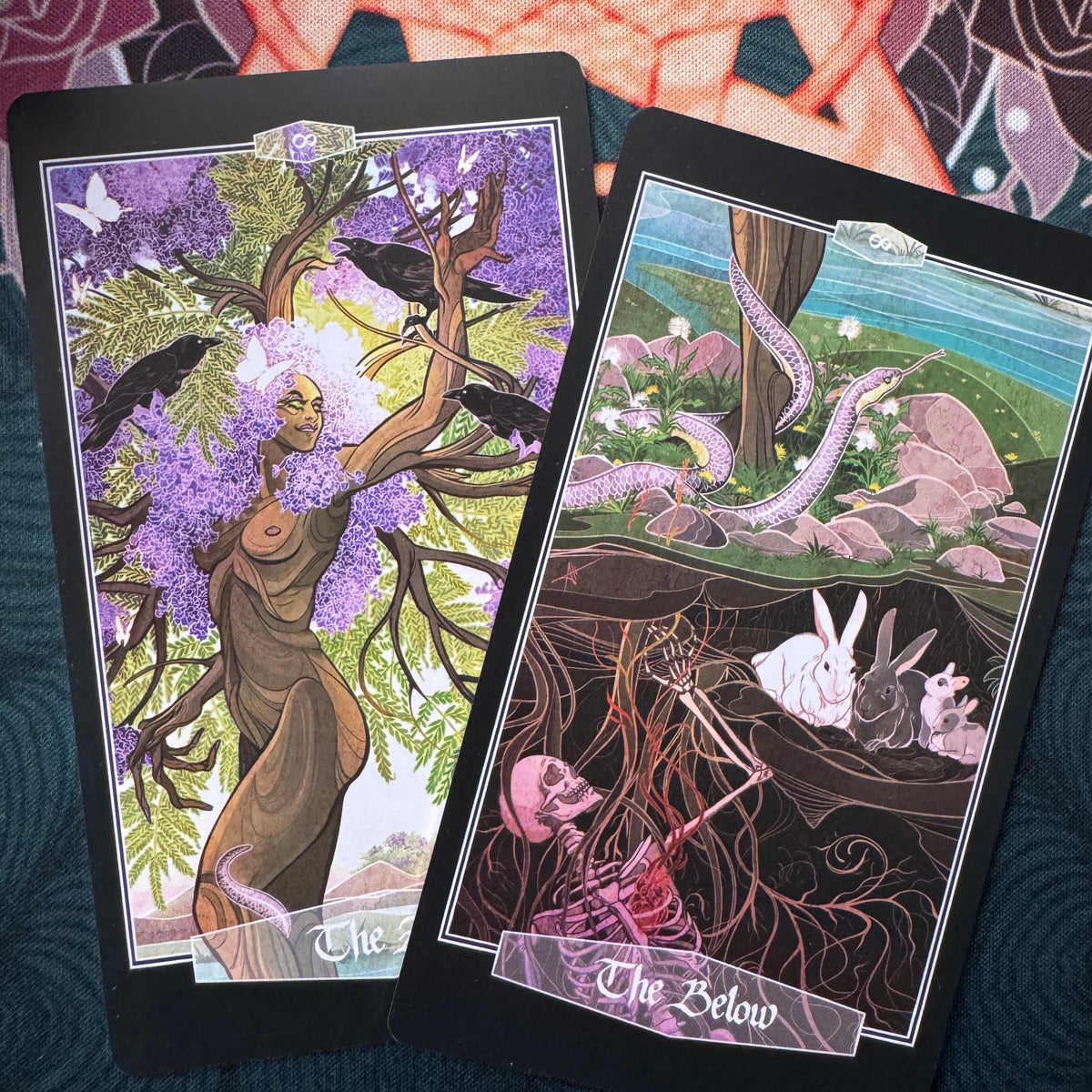 **NEW** Children of Ostara tarot card deck & book set- LIMITED GOLD EDITION