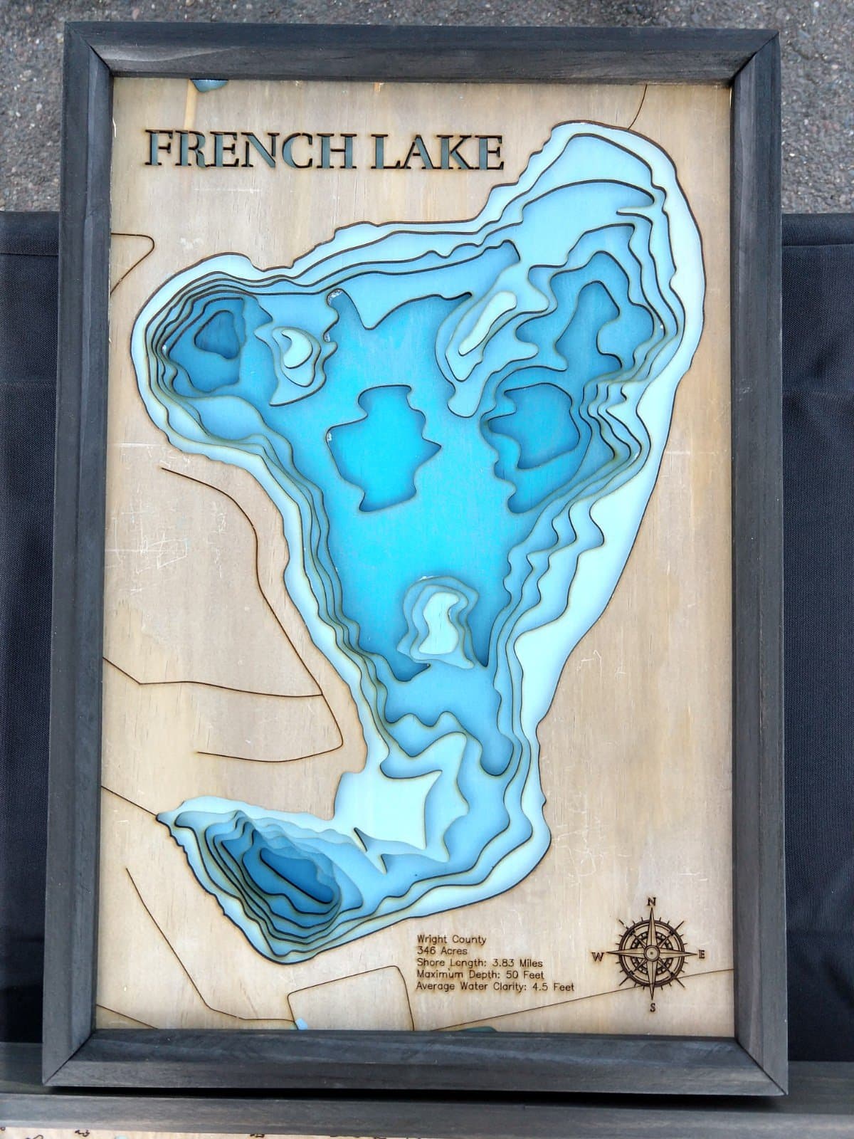 French Lake in Wright County, Minnesota