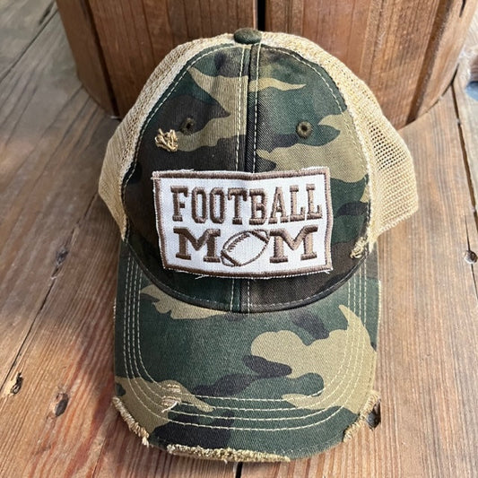 Football Mom Baseball Cap