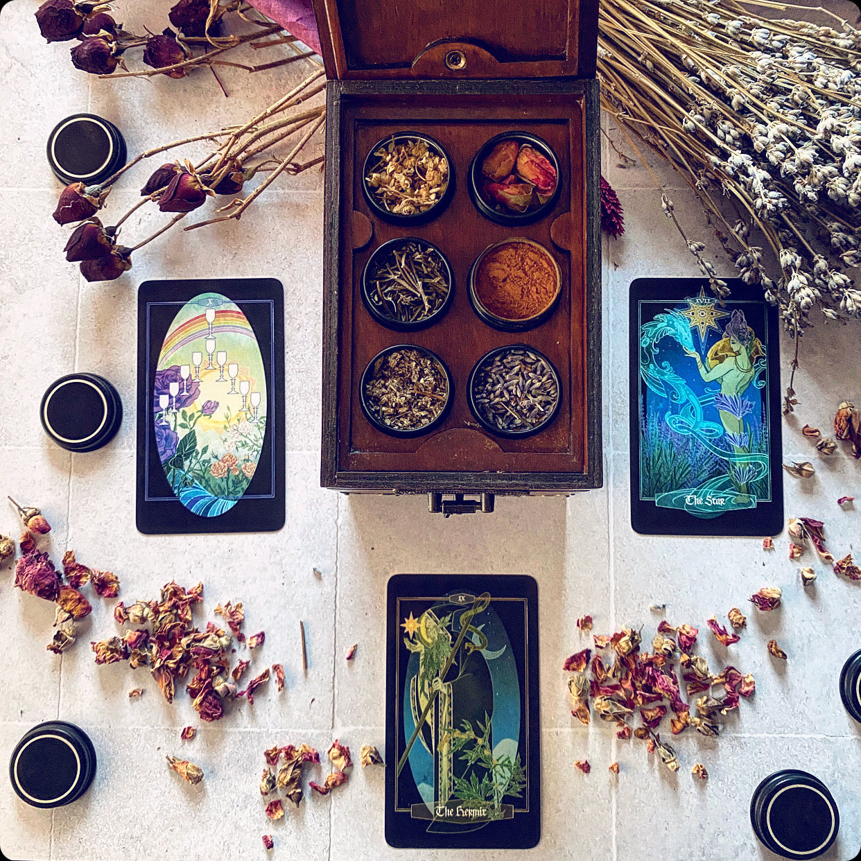 **NEW** Children of Ostara tarot card deck & book set- LIMITED GOLD EDITION